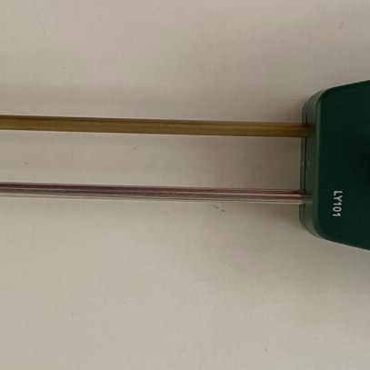Soil moisture, pH and fertility meter for pots and garden