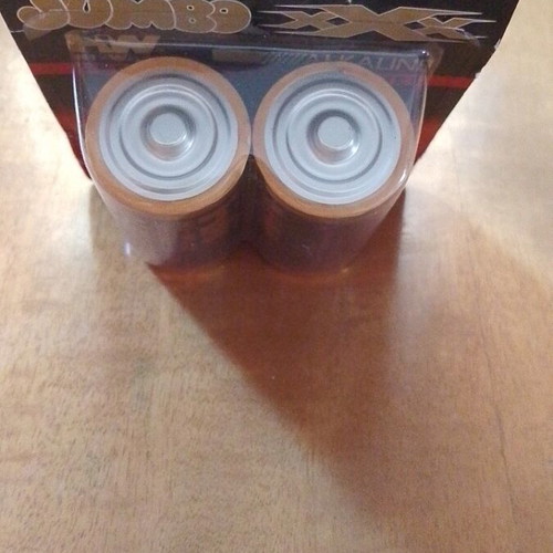 Alkaline batteries LR20 D, pack of 2