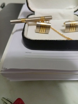 Cufflinks with pins new