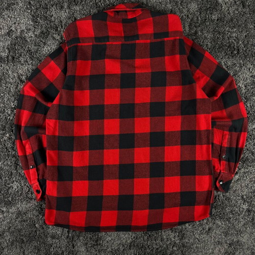 Dickies New Sacramento Flannel Shirt like new, size L, red and black