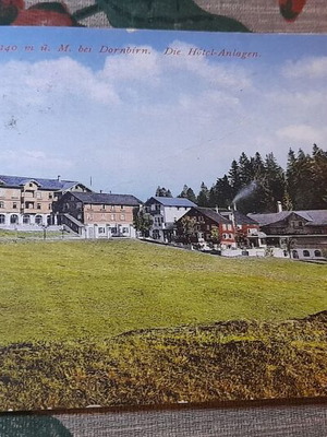 Rare historical postcard 1912 used, diplomatic collectible