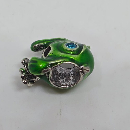 Monsters Inc Mike Wazowski Silver Charm 925 like new