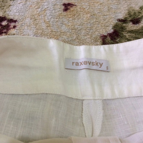 Raxevsky Capri pants women's linen used, size S