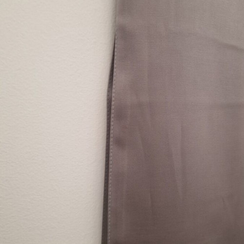 Midi skirt with slits like new, gray, size small