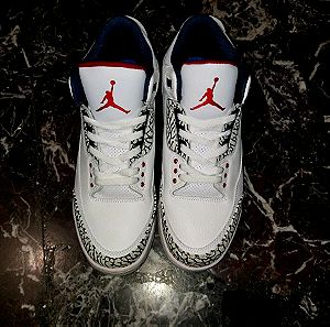 Air Jordan 3 Retro OG white cement grey & blue