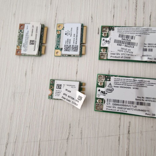 Laptop WiFi Cards pack of 5 like new