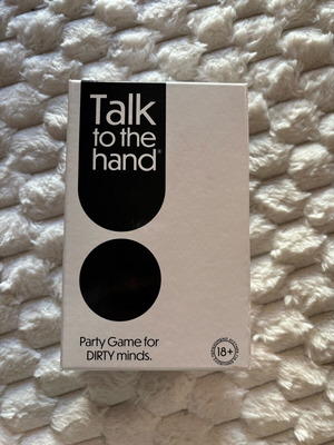Talk to the hand party game new 18+