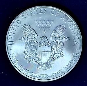1oz. American silver Eagle 2010
