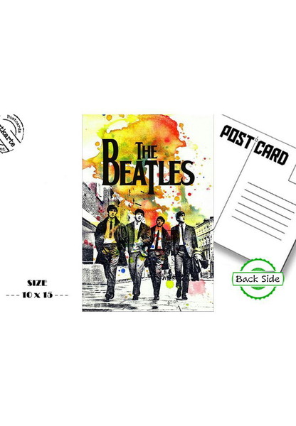 Post Card - The Beatles -  Καρτ Ποστάλ - Ξένη Μουσική Σκηνή