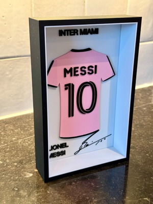 Κορνίζα φανέλας Lionel Messi Inter Miami καινούργια