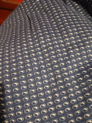 Fleece fabric thin dark blue new 696x170