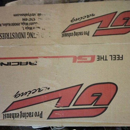 GL Exhaust Full High Up for GTR 150 New