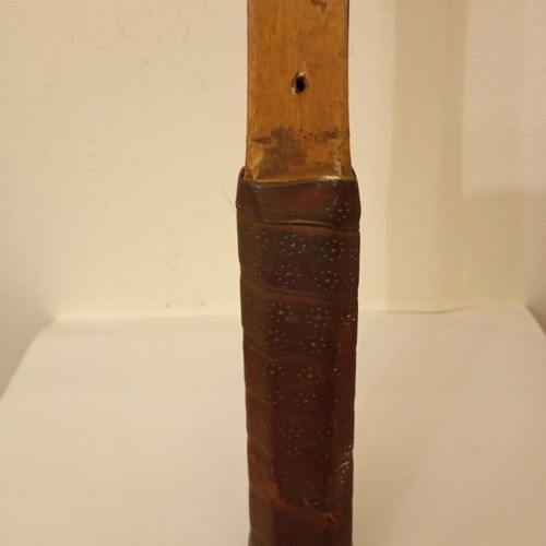 Ξύλινη ρακέτα τένις J.C. Molinari Autograph μεταχειρισμένη, δεκαετία ’60