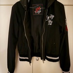 Superdry jacket black, like new, size S