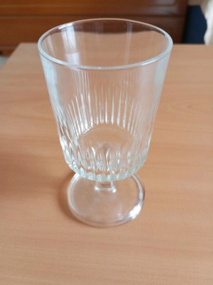 Drink glass from the 1970s, new, 12cm height