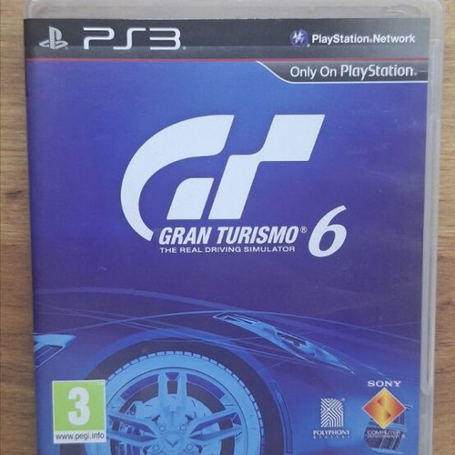 Gran Turismo 6 game for PlayStation 3 like new
