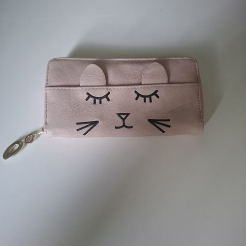 Wallet Pink "Cat" like new