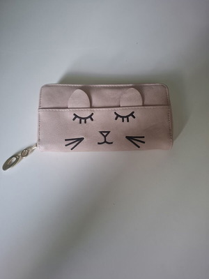 Wallet Pink "Cat" like new