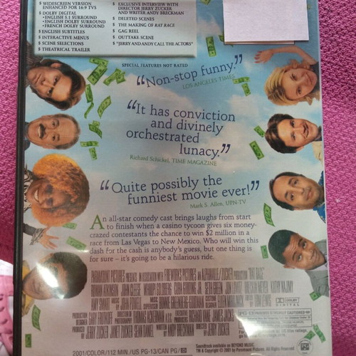 Rat Race DVD like new with English subtitles