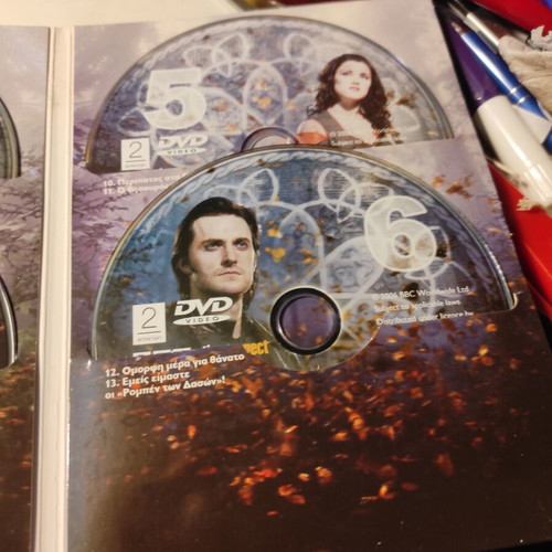 Robin of the Woods 2nd season DVD like new with Greek subtitles