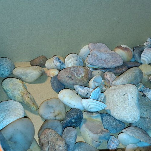 Rocks used, pack