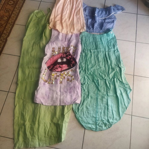 Pack of 5 women's clothes used, multicolored