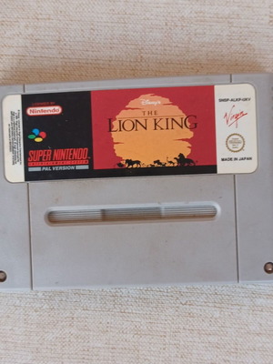 Βιντεοπαιχνίδι Lion King μεταχειρισμένο για Nintendo Entertainment System (NES)