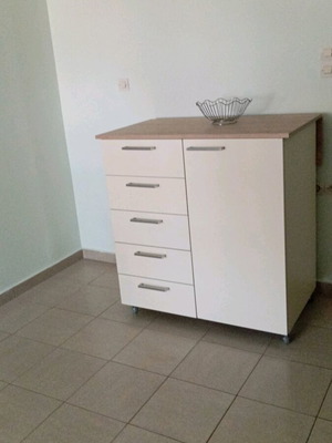 Πάγκος κουζίνας με τραπέζι σαν καινούργιο, επέκταση