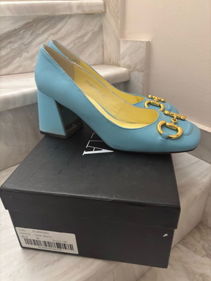 Favela shoes turquoise pumps new size 39