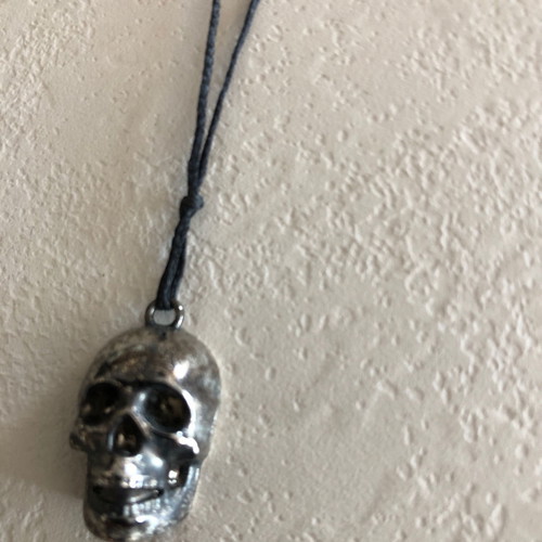 Skull necklace used