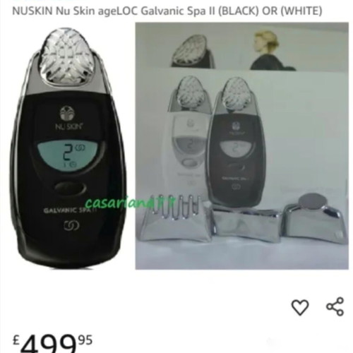 ageLOC Edition Nu Skin Galvanic Spa System II like new