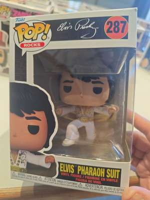 Funko Pop Rocks 287 Elvis Pharaoh Suit vinyl figure new