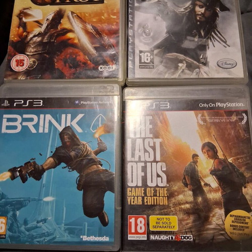 Ps3 games like new, set of 4