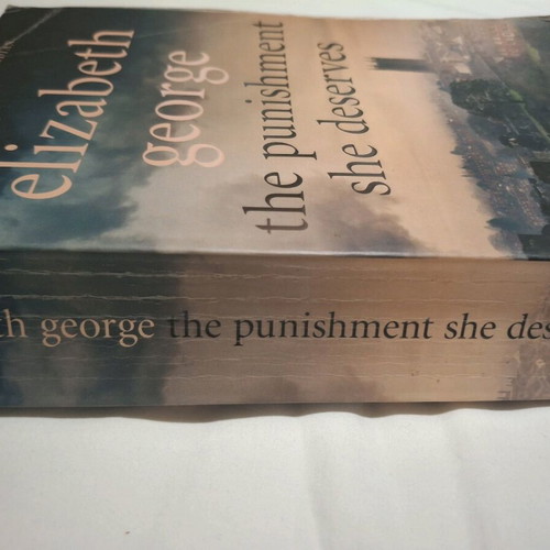 The Punishment She Deserves by Elizabeth George used English book