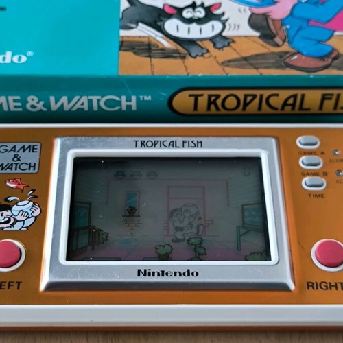 Nintendo Game & Watch Tropical Fish TF-104 like new