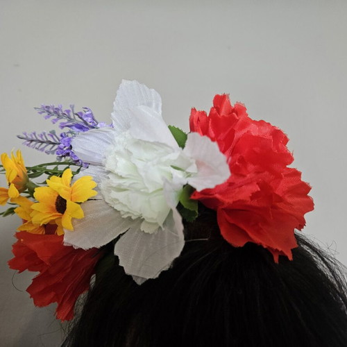 Handmade diadem and prochelnik set new, folk motifs