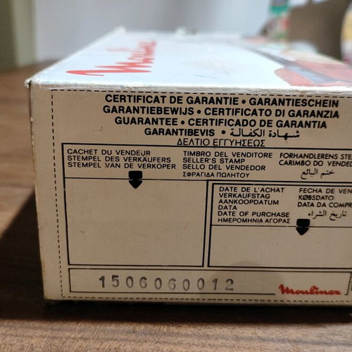 Vintage Moulinex electric knife like new