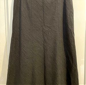 ATMOSPHERE - vintage Y2K grey midi skirt UK 16 / EU 44