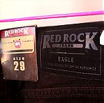  Ανδρικό παντελόνι σκούρο καφέ RedRock