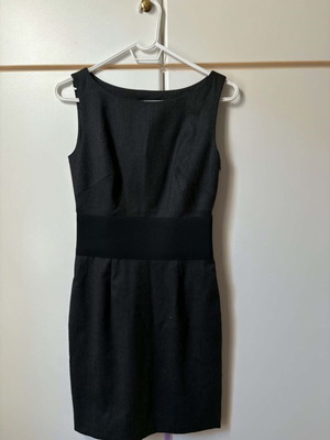 Jay Ahr Grey Wool and Silk Blend Sleeveless Sheath Dress like new, XS