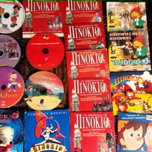 Pinocchio DVD pack 19 discs like new