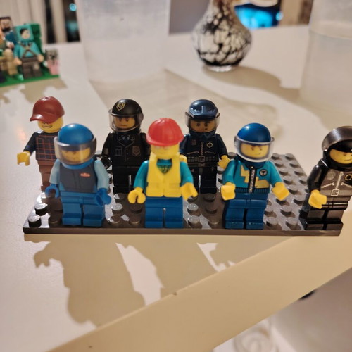 Lego Ninjago, Movie, City used, 20kg set with figures