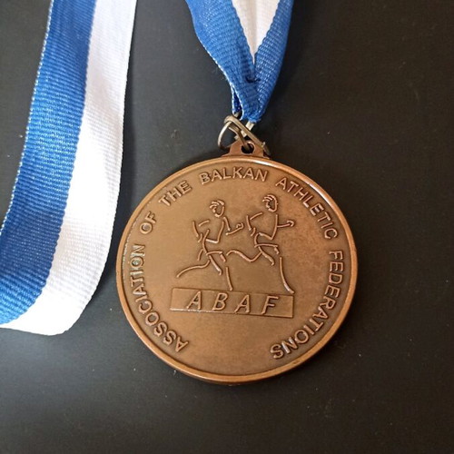 Bronze medal Balkan Athletics Games Tripoli 2006 like new