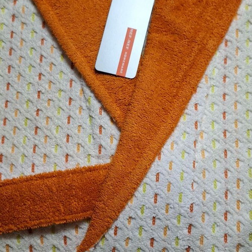 NEF NEF Vintage Bathrobe new, size Large, cream orange