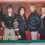 Blek Def Leppard poster