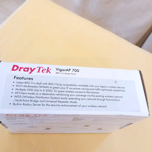 DrayTek VigorAP 700 Wireless Access Point new