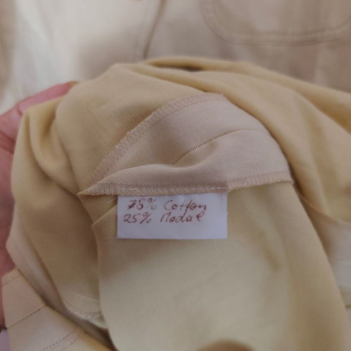 Markwald vintage jacket dress 1980/1990, pastel yellow