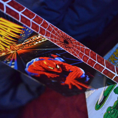 Adventures of Spiderman Comic Magazine Holder new