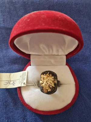 Faux ring with dark shank openable new