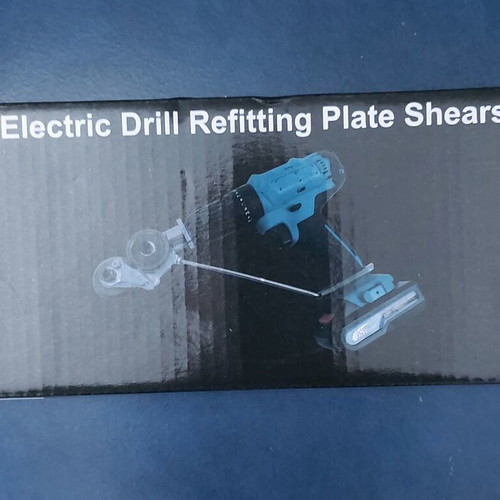 Electric drill refitting plate shears new